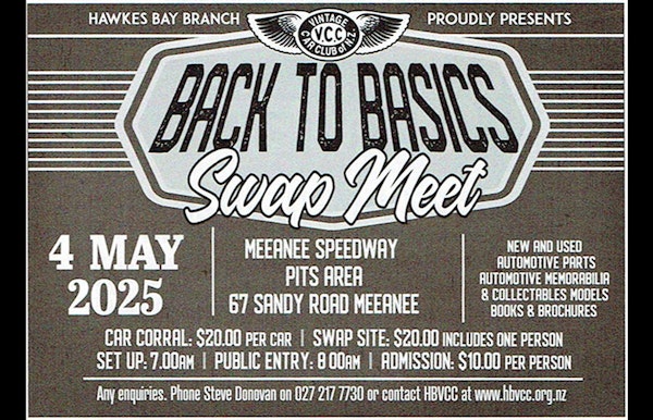 Back to Basics Swap Meet