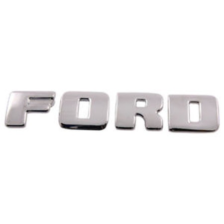 Grill/Radiator Emblems - FORD grill letters 1948-52