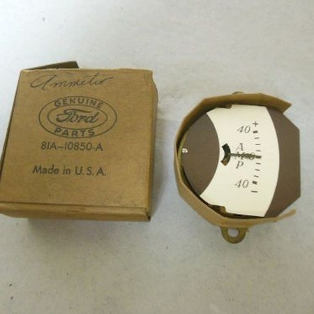 Electrical - Ammeter gauge - 1938 pas & com