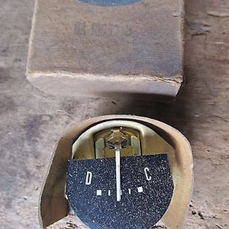 Electrical - Ammeter gauge - 1949 passenger