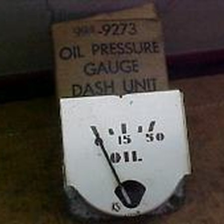 Electrical - Oil pressure gauge - 1939 Mercury