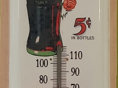 Wall mounted thermometers 