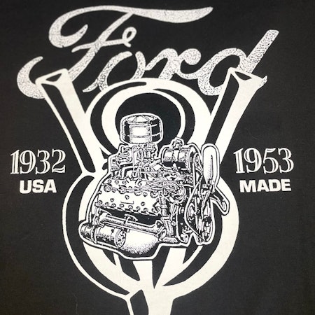 T-Shirts & Singlets - Ford V8 Engine 1932-55