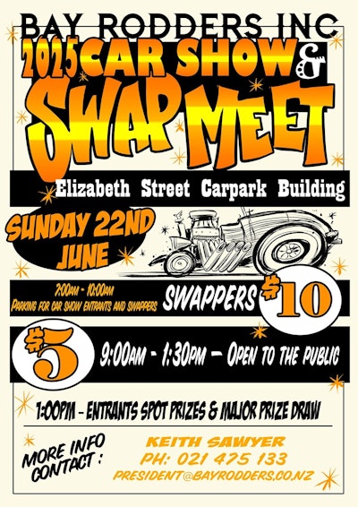 Bay Rodders - Automotive Swap Meet &  Car Display
