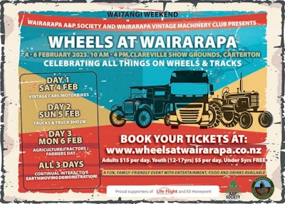 Wheels at Wairarapa